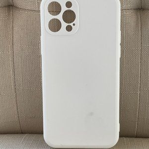 Fitted Back Case for iPhone White Case Rubber iPhone Pro Max 12 Unbranded